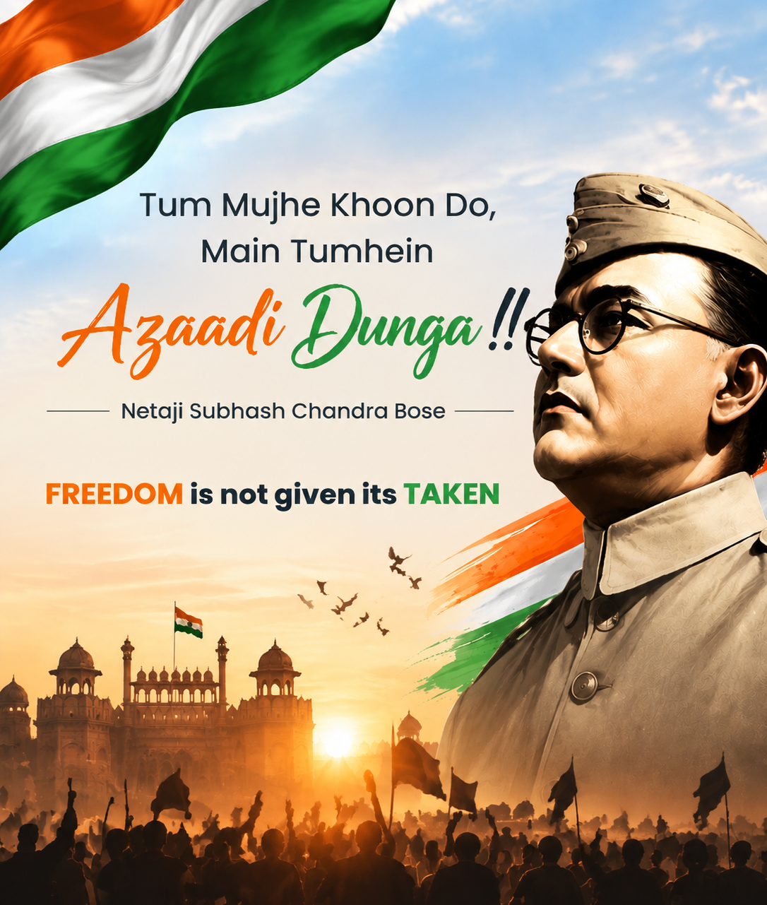 Netaji Subhas Chandra Bose - Swatantra Congress Party